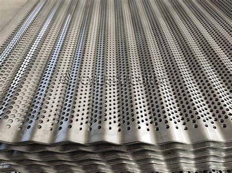 metal fabrication and perforation company|perforated corrugated metal.